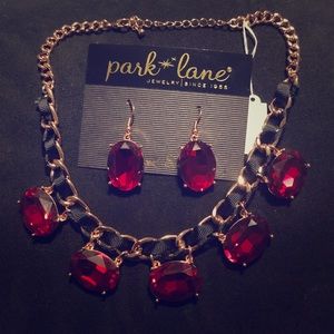 Neckless and earrings set